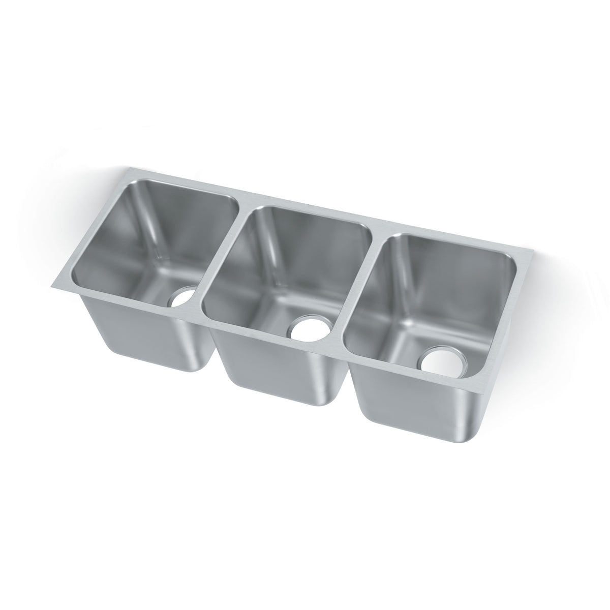 Vollrath Stainless Steel Undermount Sink, 16" Wide, Silver - 40"