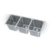 Vollrath 12123-2 Stainless Steel Undermount Sink, 16" x 40", Silver - Default Title