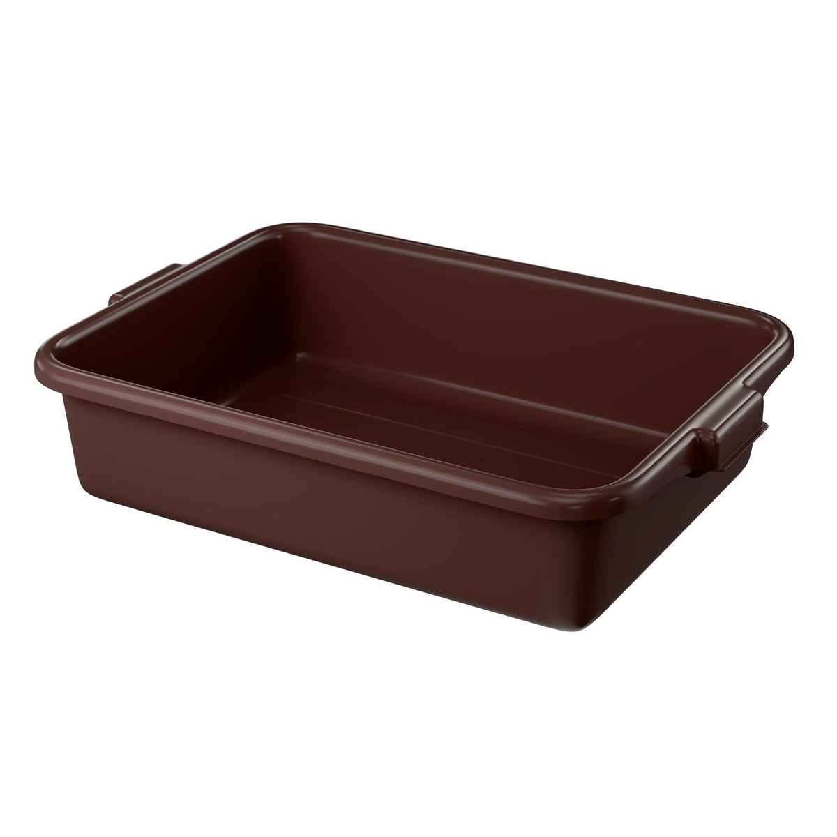 Vollrath 1521 Polyethylene Bus Tub, 15" x 20" - Brown