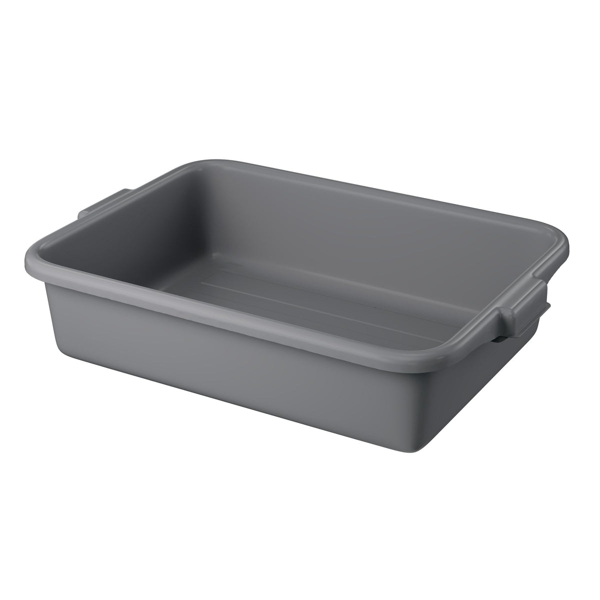 Vollrath 1521 Polyethylene Bus Tub, 15" x 20" - Gray