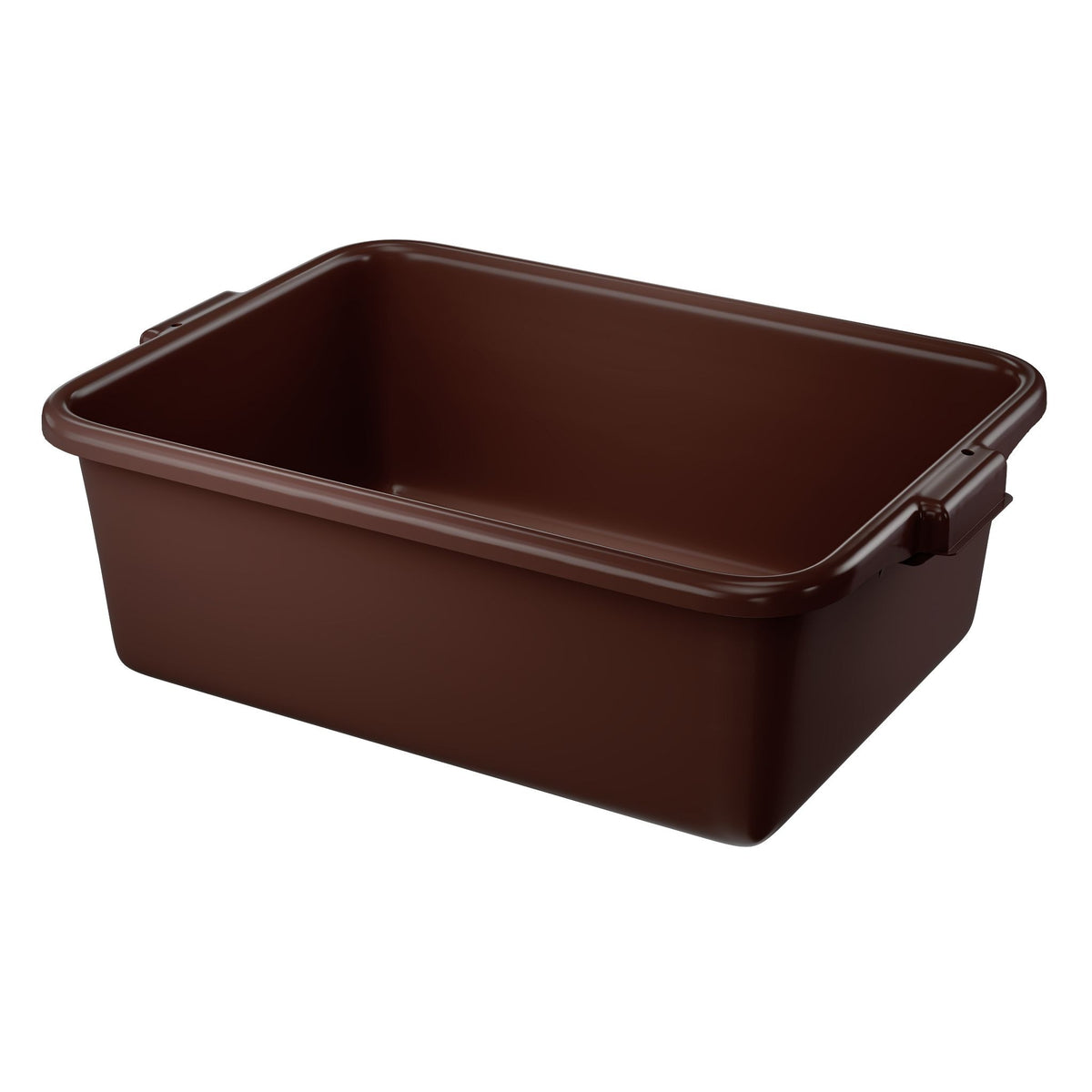 Vollrath 1527 Polyethylene Bus Tub, 15" x 20" - Brown