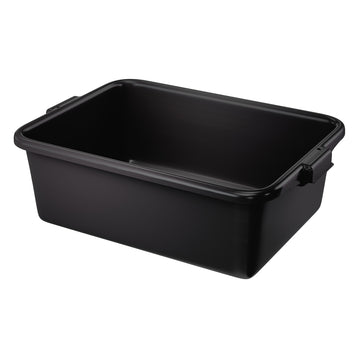 Vollrath 1527 Polyethylene Bus Tub, 15" x 20" - Black