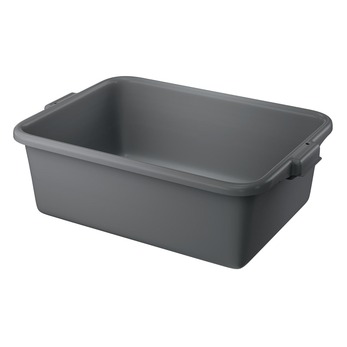 Vollrath 1527 Polyethylene Bus Tub, 15" x 20" - Gray