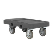 Vollrath 1695-1 Plastic Utility Dolly, 19" Wide, Gray - Default Title