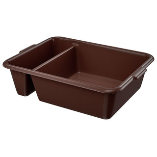 Vollrath 1721 Polyethylene Bus Tub, 17" x 22" - Brown