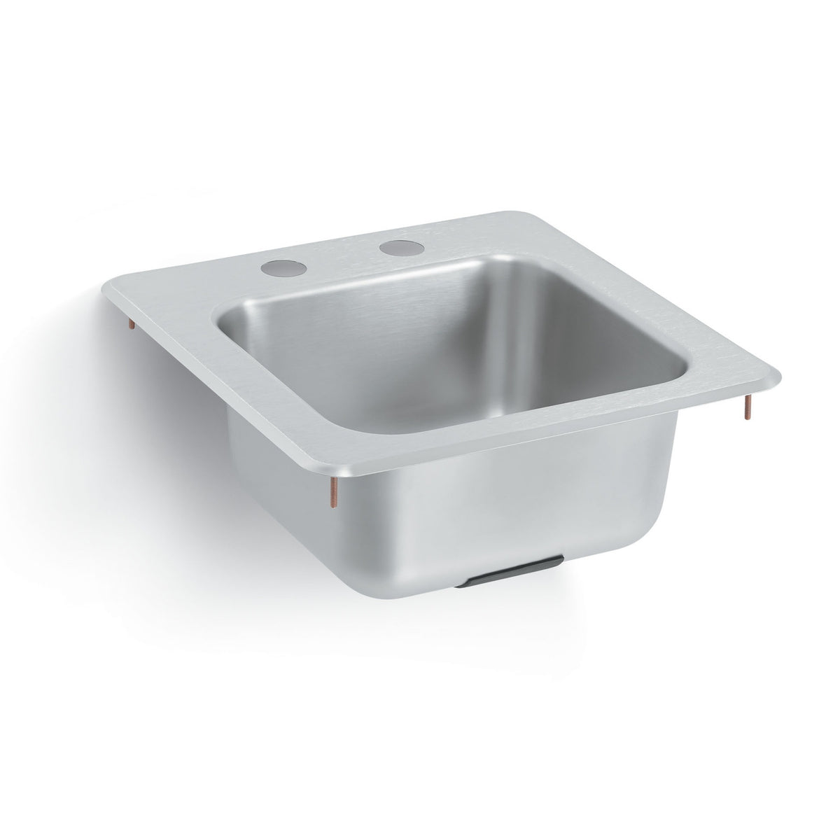 Vollrath 173-4-2 Stainless Steel Drop-In Sink, 17" x 13", Silver - photo 2