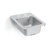 Vollrath 173-4-2 Stainless Steel Drop-In Sink, 17" x 13", Silver - Default Title