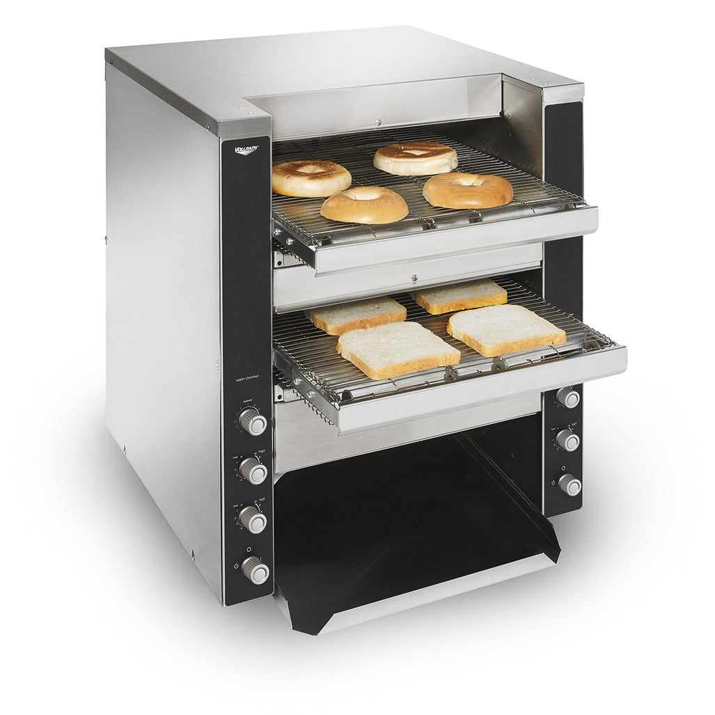 Vollrath CT4 Conveyor Toaster, 20 1/4" Wide, Silver - 240V