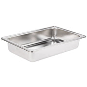 Vollrath 25835-1 Metal Water Pan, 8.5 qt., Silver - Default Title
