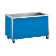 Vollrath Stainless Steel Hot Food Station, 27" High, Blue - 74"