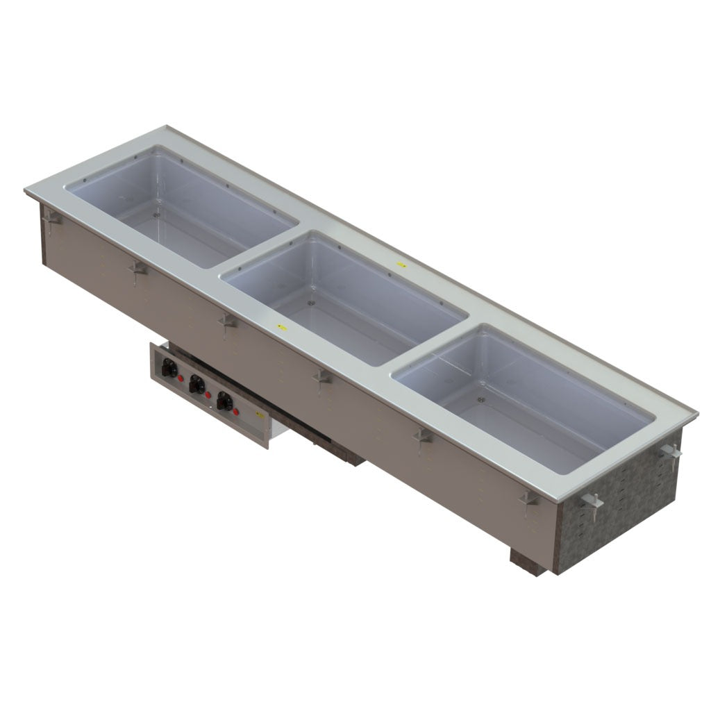 Vollrath Steel Drop-In Hot Food Well, Full Size - 120V