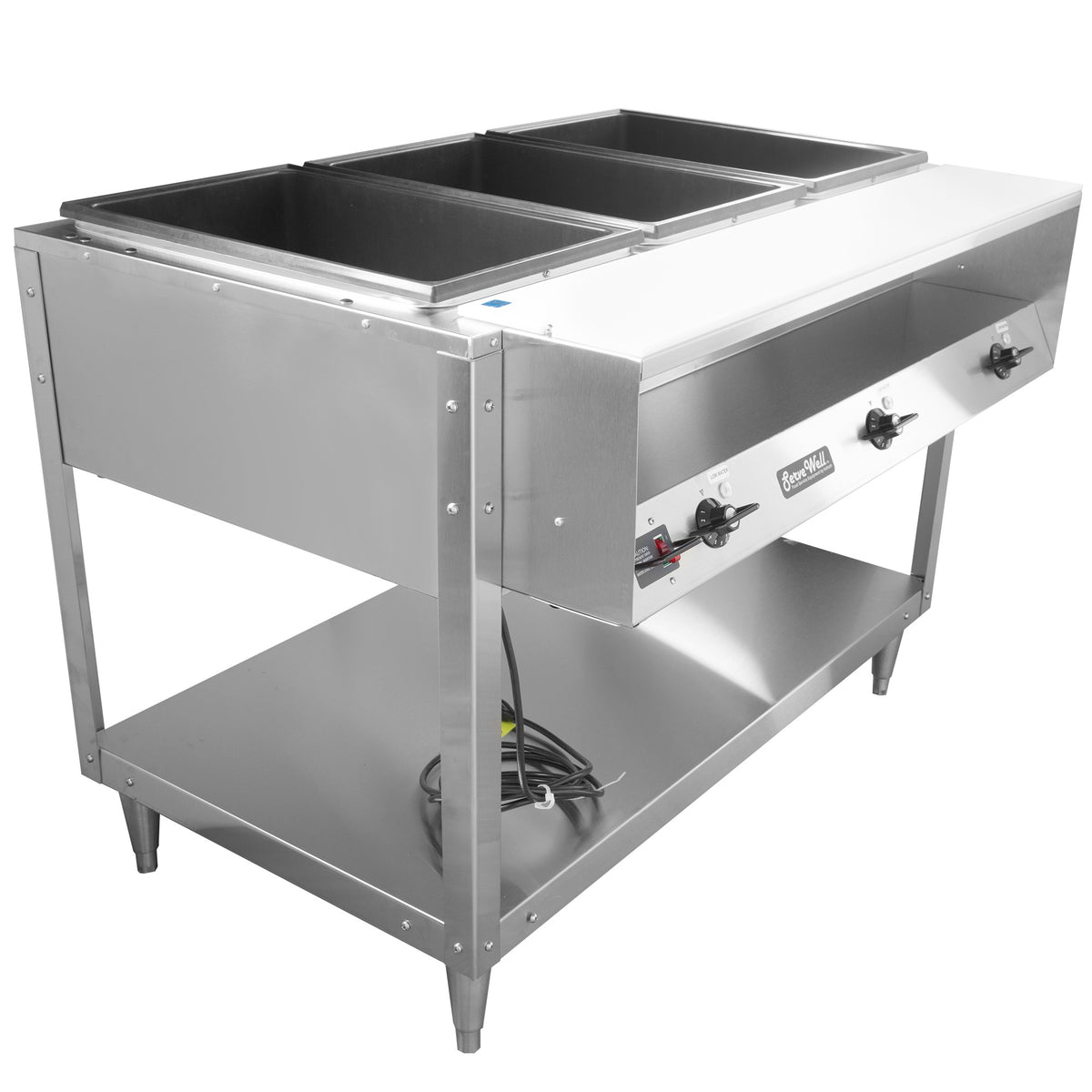Vollrath Food Table, 34" High, 120V - 46"