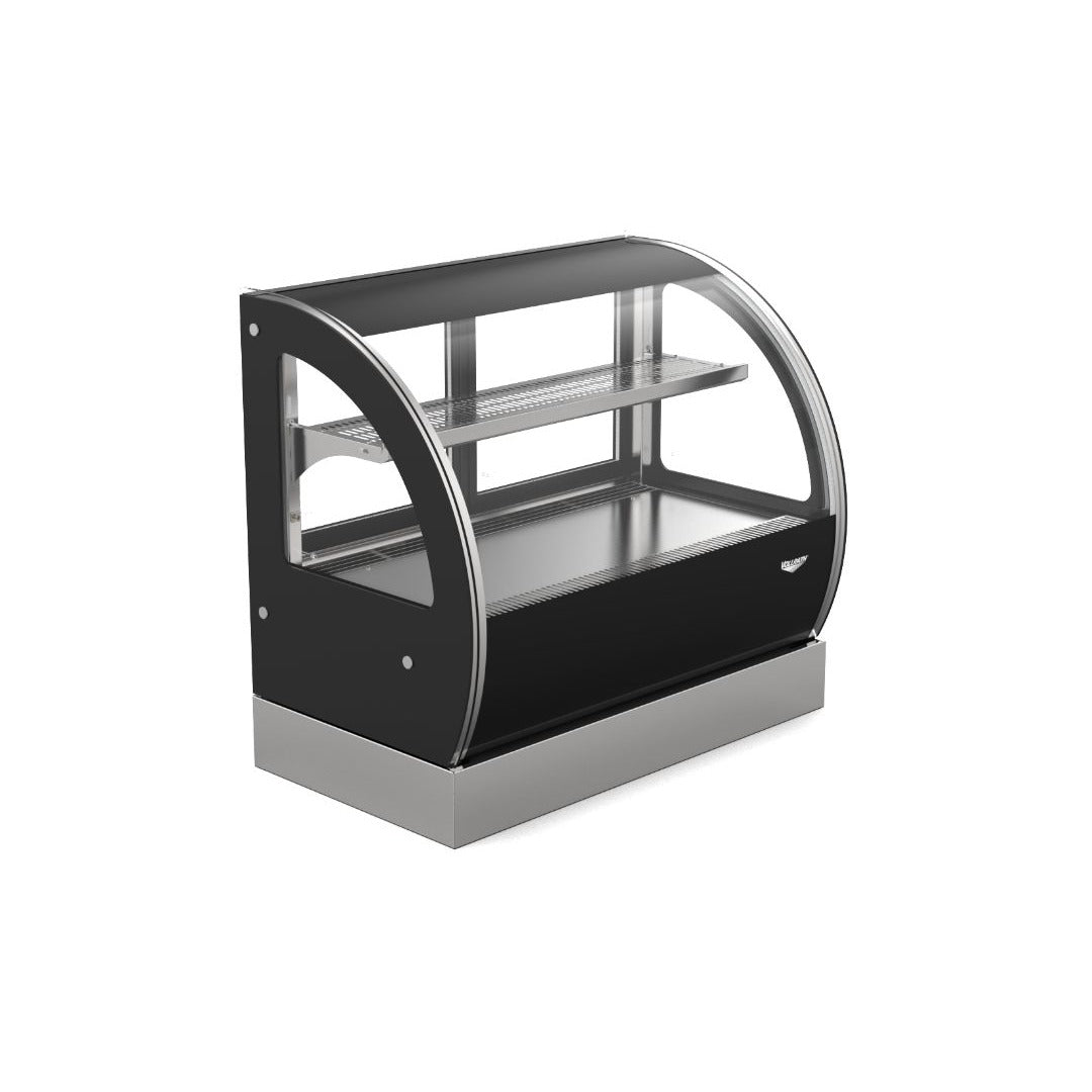 Vollrath HDCCV Glass Display Case, 37" High, 120V - 35 7/8"