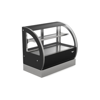 Vollrath HDCCV Glass Display Case, 37" High, 120V - 35 7/8"