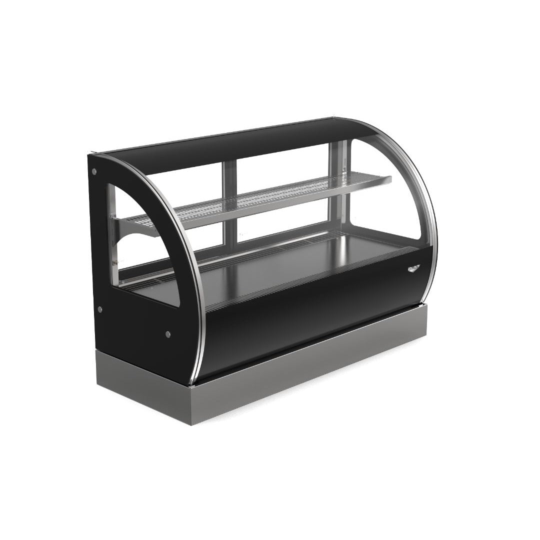 Vollrath HDCCV Glass Display Case, 37" High, 120V - 47 7/8"
