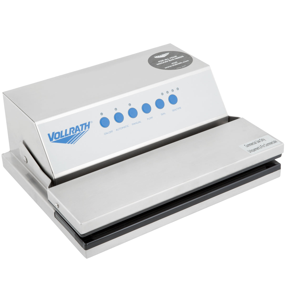 Vollrath 40858 Vacuum Packaging Machine, 14 3/4" Wide, 120V - photo 2