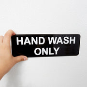 Vollrath Plastic Sign, 3" x 9" - photo 3