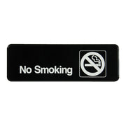 Vollrath Plastic Sign, 3" x 9" - "No Smoking"