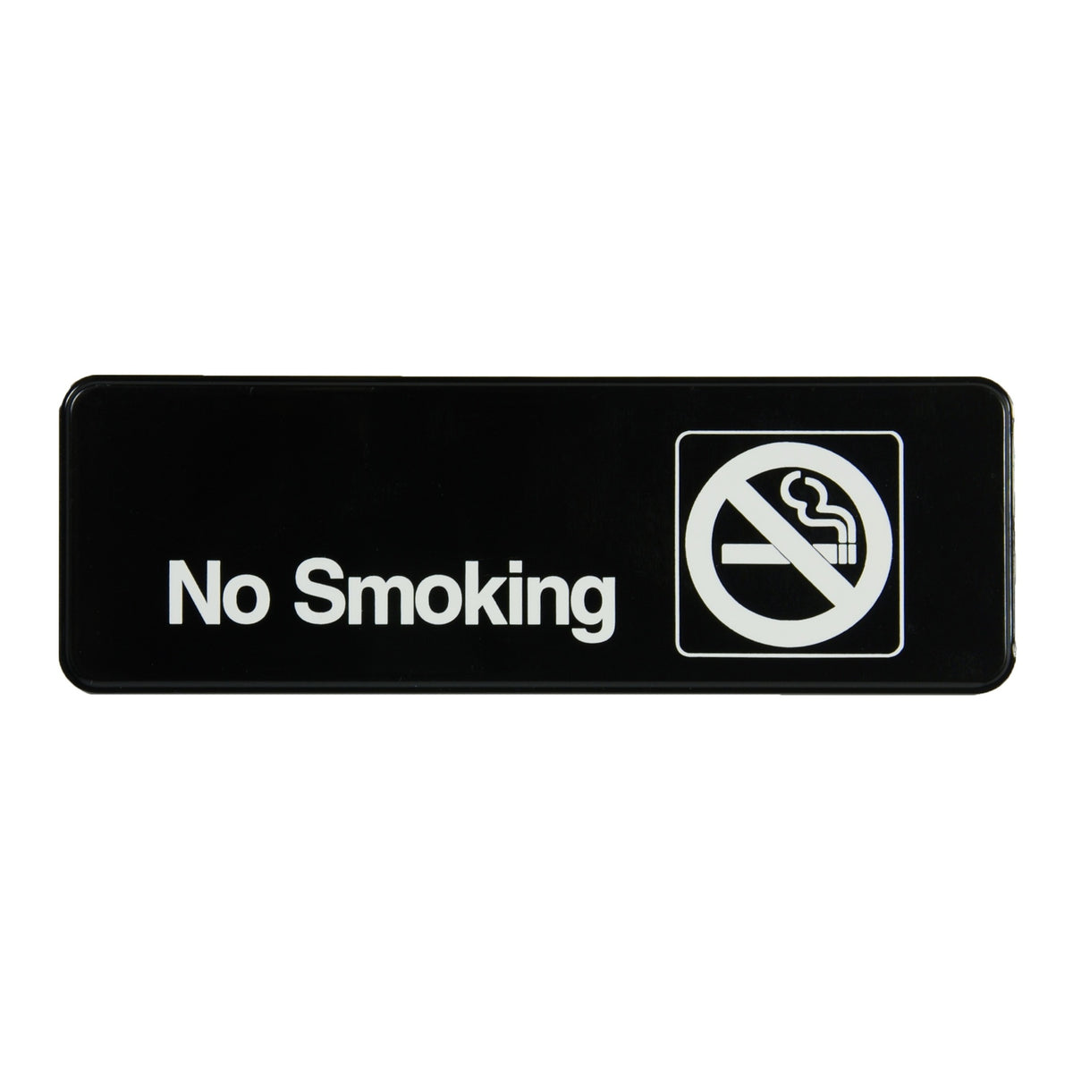 Vollrath Plastic Sign, 3" x 9" - "No Smoking"