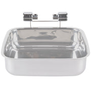 Vollrath 46116-1 Intrigue Stainless Steel Base, 15" x 15 1/2", Silver - photo 2
