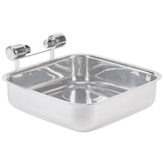 Vollrath 46116-1 Intrigue Stainless Steel Base, 15" x 15 1/2", Silver - Default Title