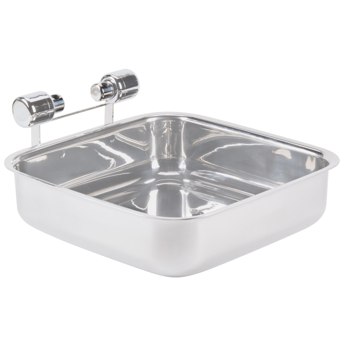 Vollrath 46116-1 Intrigue Stainless Steel Base, 15" x 15 1/2", Silver - Default Title