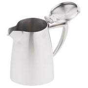 Vollrath Stainless Steel Creamer, 9 oz., Silver - Lid