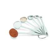 Vollrath 46588 Stainless Steel Measuring Spoon Set, 1/8 tsp. 1 tbsp., Silver - Default Title