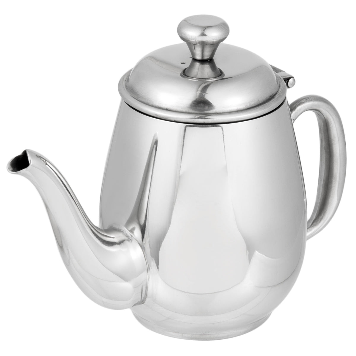 Vollrath Stainless Steel Tea Pot, Silver - 12 oz.