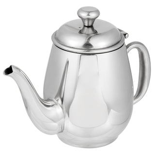 Vollrath Stainless Steel Tea Pot, Silver - 12 oz.