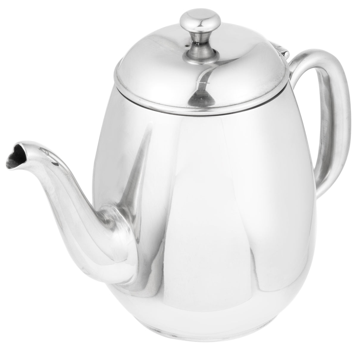 Vollrath Stainless Steel Tea Pot, Silver - 34 oz.