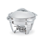 Vollrath Maximillian Steel Chafer, Silver - 1/2 Size