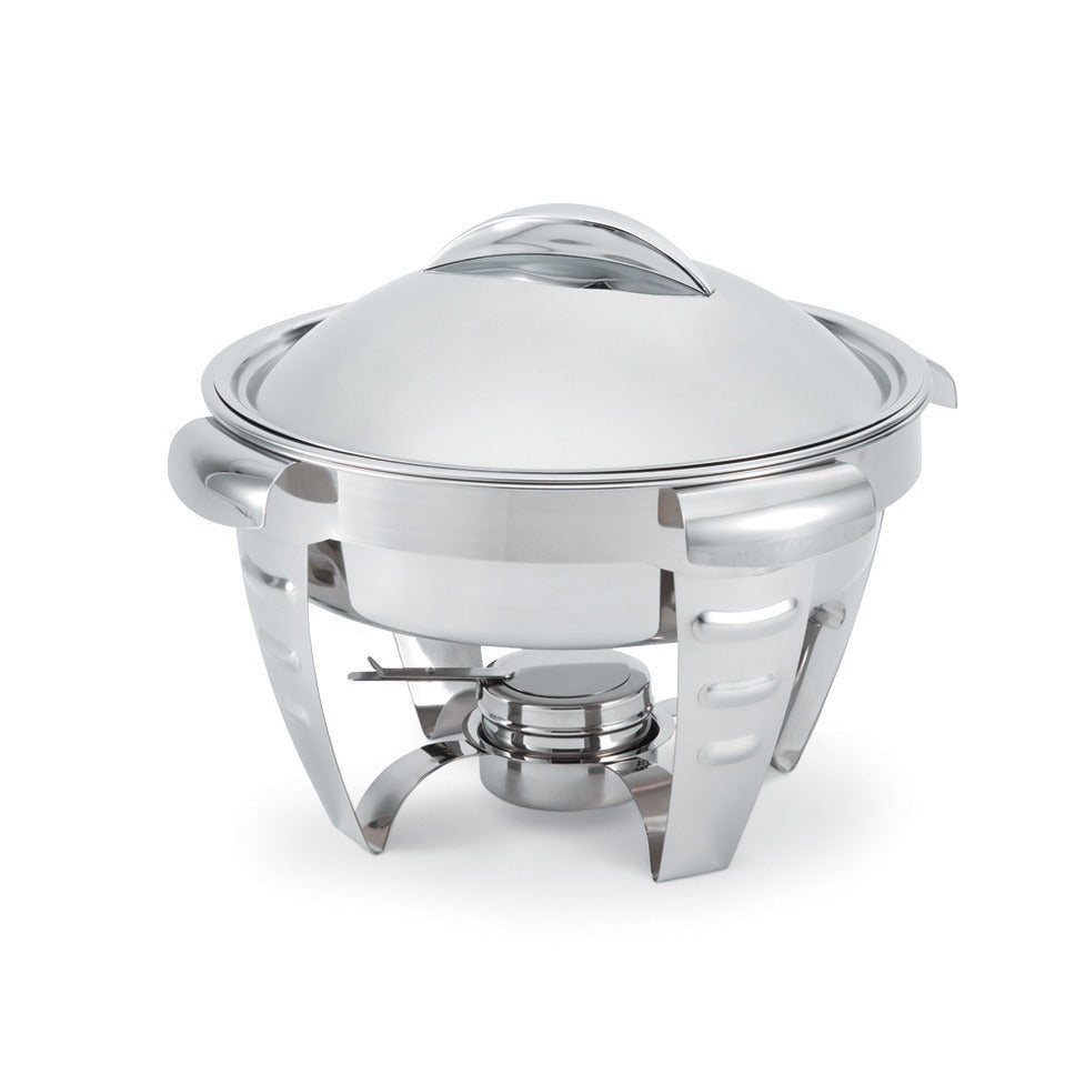 Vollrath Maximillian Steel Chafer, Silver - 2/3 Size