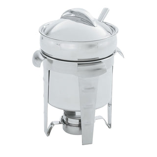 Vollrath Maximillian Steel Soup Marmite, 11" Wide, Silver - 4.2 qt.