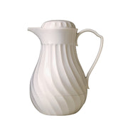 Vollrath Plastic Beverage Server, White - 10 oz.