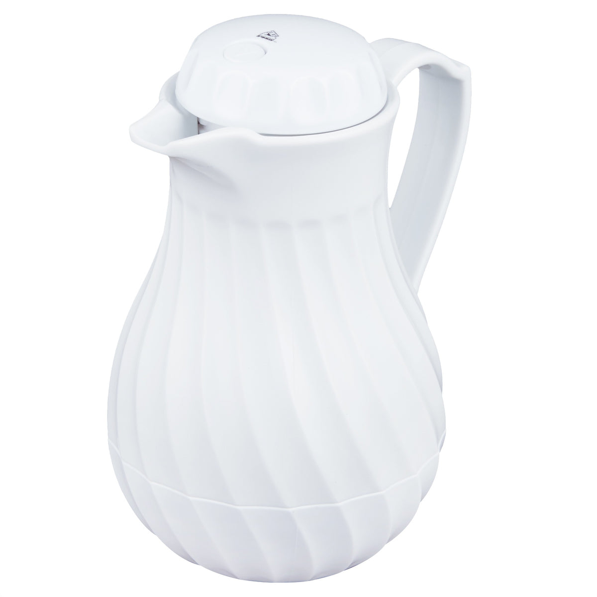 Vollrath Plastic Beverage Server, White - 10 oz.