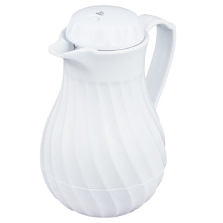 Vollrath Plastic Beverage Server, White - 10 oz.