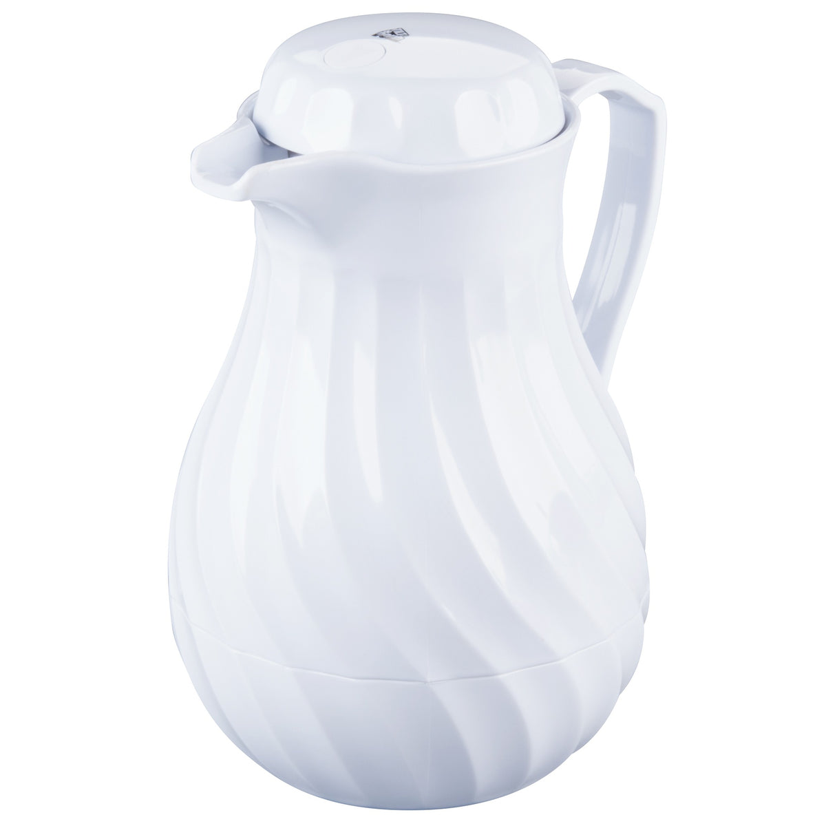 Vollrath Plastic Beverage Server, White - 64 oz.