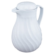 Vollrath Plastic Beverage Server, White - 64 oz.