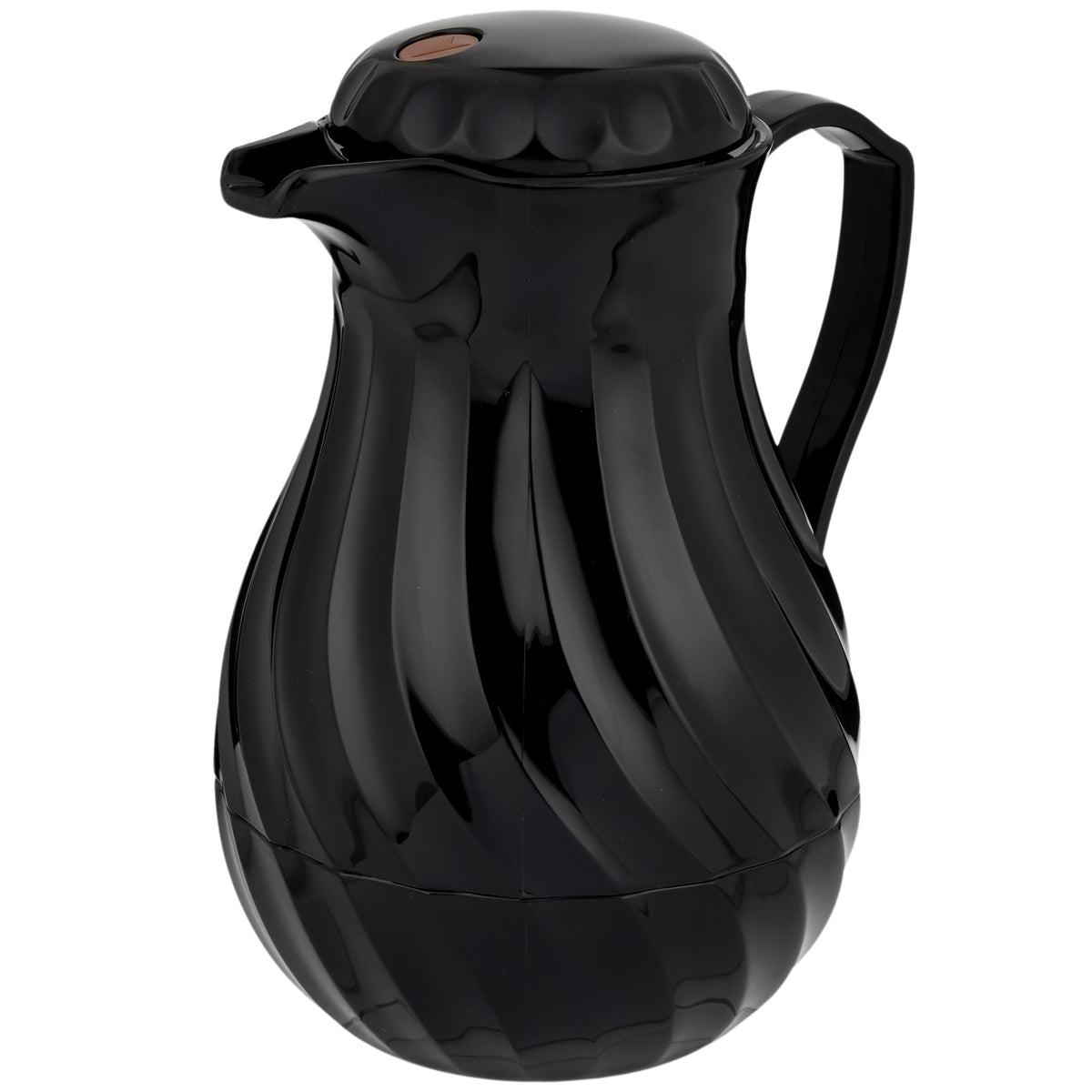 Vollrath Plastic Beverage Server, Black - 64 oz.