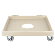 Vollrath 52290 Polypropylene Dolly Base, 20" x 20", Beige - photo 2