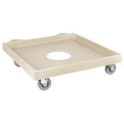 Vollrath 52290 Polypropylene Dolly Base, 20" x 20", Beige - Default Title
