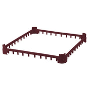Vollrath Signature Copolymer Plastic Rack Extender, Full Size - Burgundy