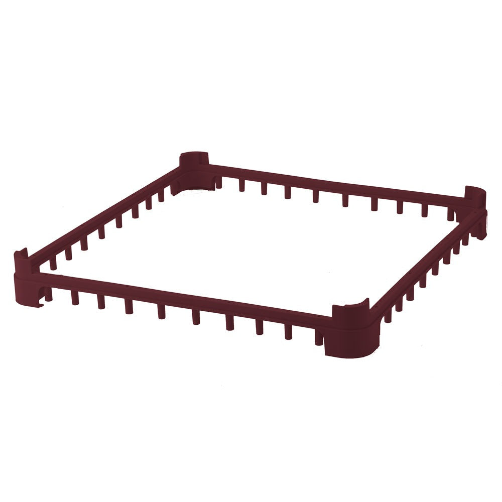 Vollrath Signature Copolymer Plastic Rack Extender, Full Size - Burgundy