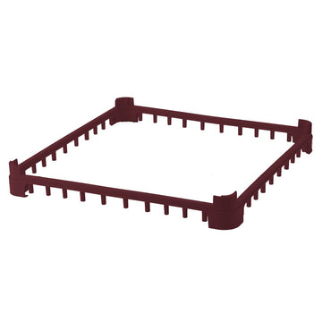 Vollrath Signature Copolymer Plastic Rack Extender, Full Size - Burgundy