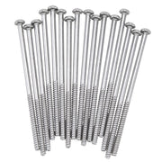 Vollrath 5236200 Metal Screw, 4 5/8" Long, Gray, 16/Pack - Default Title
