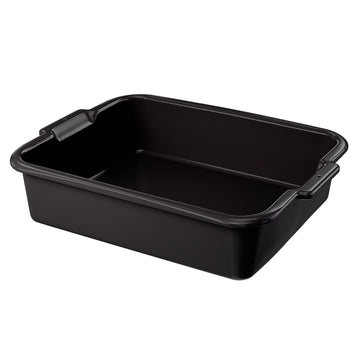 Vollrath Polyethylene Bus Tub, 15" x 20" - Black