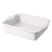 Vollrath Polyethylene Bus Tub, 15" x 20" - White