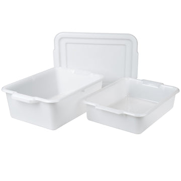 Vollrath 52618 Polyethylene Drain Box Kit, 15" x 20", White - Default Title