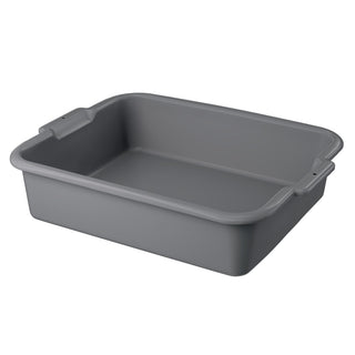 Vollrath 52621 Polyethylene Bus Tub, 17" x 20", Gray - Default Title